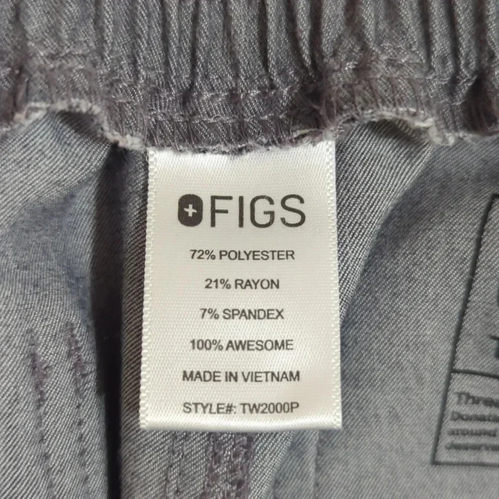 Figs Yola Skinny Scrub Pants, Color Graphite Size S/P
